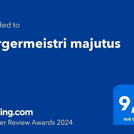 Buergermeistri Majutus Korter Haapsalu